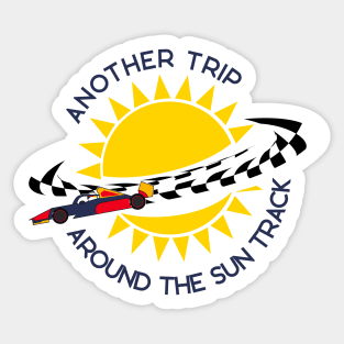 TRIP AROUND THE SUN TRACK Sticker